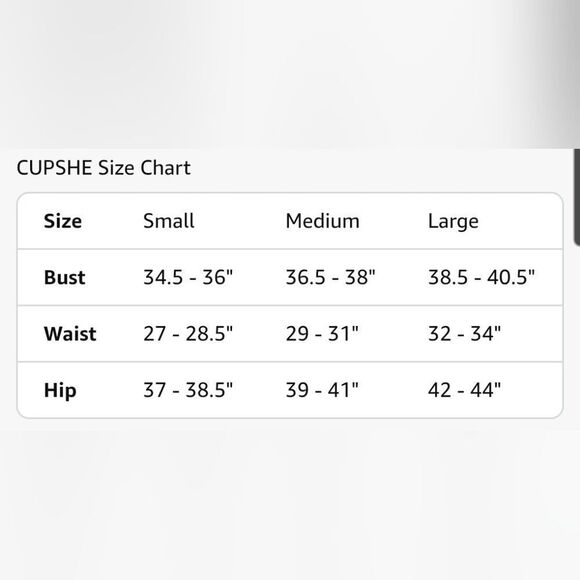 Cupshe lace up back one piece swimsuit size medium - Picture 4 of 4